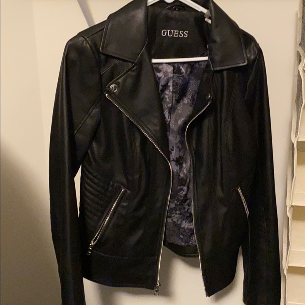 GUESS faux leather jacket